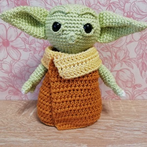 Horgolt Baby Yoda  - Meska.hu