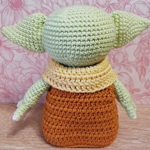 Horgolt Baby Yoda  - játék & sport - plüssállat & játékfigura - ember - Meska.hu