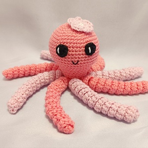 Horgolt Huncutka polip, Játék & Sport, Plüssállat & Játékfigura, Polip, Horgolás, Varrás, MESKA