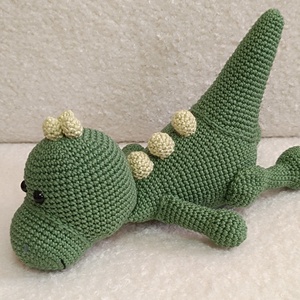 Horgolt dinoszaurusz figura, Játék & Sport, Plüssállat & Játékfigura, Plüss dínók, Horgolás, Varrás, MESKA
