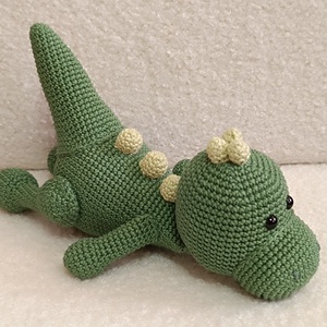 Horgolt dinoszaurusz figura - játék & sport - plüssállat & játékfigura - plüss dínók - Meska.hu