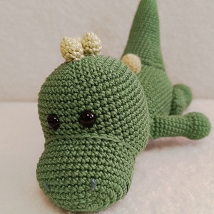 Horgolt dinoszaurusz figura - játék & sport - plüssállat & játékfigura - plüss dínók - Meska.hu