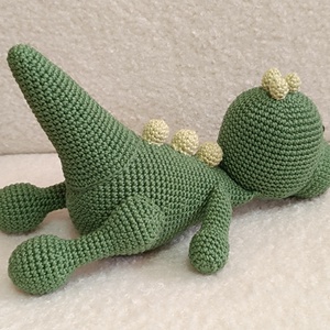 Horgolt dinoszaurusz figura - játék & sport - plüssállat & játékfigura - plüss dínók - Meska.hu