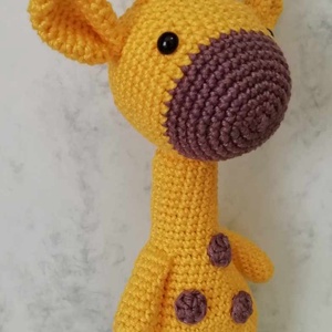 Horgolt zsiráf, Játék & Sport, Plüssállat & Játékfigura, Más figura, Horgolás, Varrás, MESKA