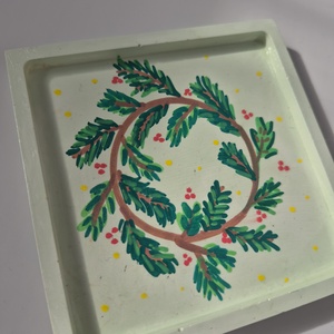 Karácsonyi ékszertartó / tálka - ékszer - ékszertartó - ékszertartó tál - Meska.hu