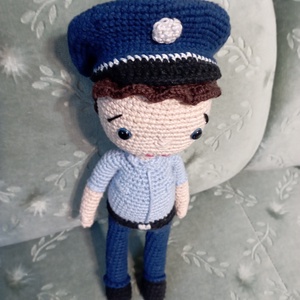 Rendőr baba - Meska.hu