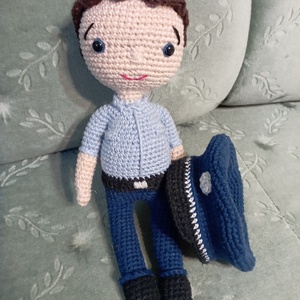 Rendőr baba - játék & sport - baba & babaház - baba - Meska.hu