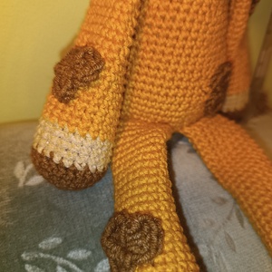 Amigurumi zsiráf  - játék & sport - plüssállat & játékfigura - zsiráf - Meska.hu
