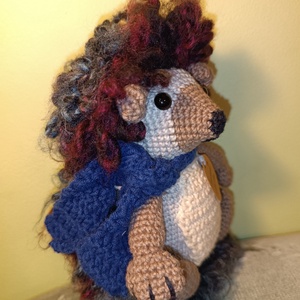 Süni - játék & sport - plüssállat & játékfigura - süni - Meska.hu