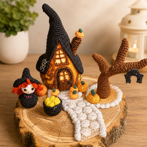 Halloween asztali dísz - otthon & életmód - virágdekoráció - virágdíszek - asztali virágdísz - Meska.hu