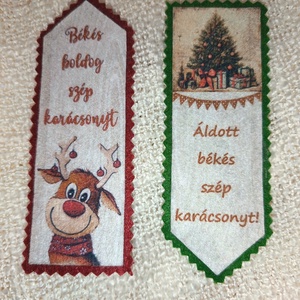 Karácsonyi könyvjelzők, Könyv & Zene, Könyvjelző, , MESKA