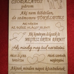 Van egy csodálatos párom hűtőmágnes  - otthon & életmód - konyhafelszerelés, tálalás - konyhai dekoráció - hűtőmágnes - Meska.hu