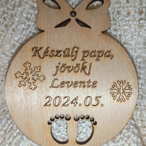 Egyedi feliratos karácsonyfadísz , Karácsony, Karácsonyi lakásdekoráció, Karácsonyfadíszek, , MESKA