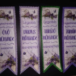 Filc könyvjelző  - Meska.hu