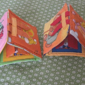 Háztető hajtogatós mesekönyv -  - Meska.hu