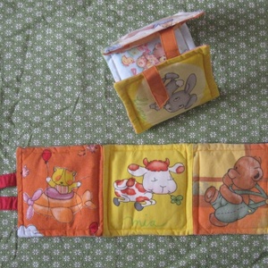 Háztető hajtogatós mesekönyv -  - Meska.hu