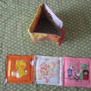 Háztető hajtogatós mesekönyv -  - Meska.hu