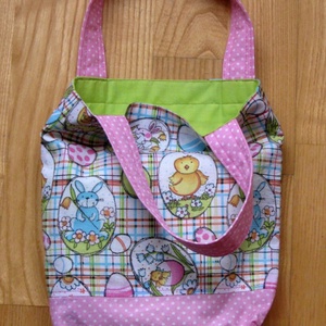 Kislány  táska, rózsaszín - táska & tok - bevásárlás & shopper táska - shopper, textiltáska, szatyor - Meska.hu