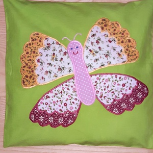 Pillangós párna, ovijelek, ovi- és sulikezdés - Meska.hu