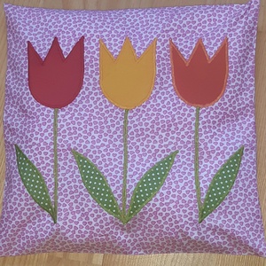 Tulipános párna - Meska.hu Tulipános párna - Meska.hu