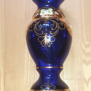 Bohemia váza 31 cm-es  - otthon & életmód - dekoráció - virágdísz és tartó - váza - Meska.hu