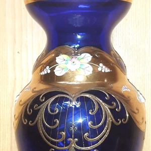 Bohemia váza 31 cm-es  - otthon & életmód - dekoráció - virágdísz és tartó - váza - Meska.hu