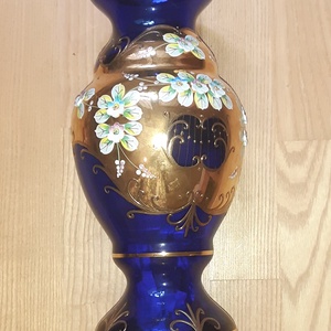 Bohemia váza 31 cm-es  - otthon & életmód - dekoráció - virágdísz és tartó - váza - Meska.hu