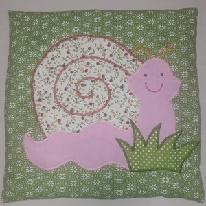 Csigás párna - Meska.hu