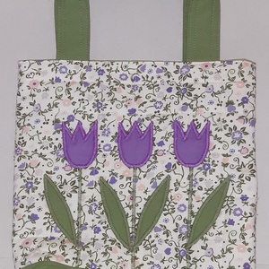 Tulipános kistáska - Meska.hu