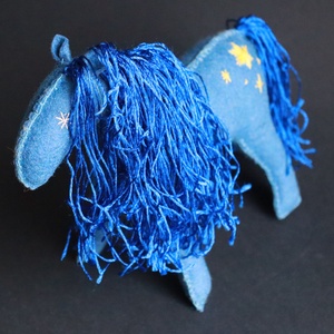 Csillag, a mesebeli lovacska a varázserdőből - játék & sport - plüssállat & játékfigura - ló - Meska.hu