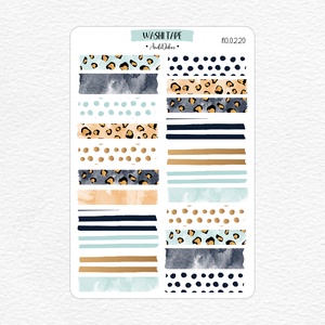 Washi tape matricák No.0220 - Meska.hu