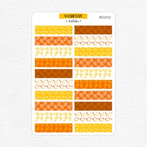 Washi tape matricák No.0242, Otthon & Életmód, Papír, írószer, Matrica, matrica csomag, Fotó, grafika, rajz, illusztráció, Papírművészet, MESKA
