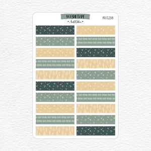 Washi tape matricák - cozy autumn No.0258, Otthon & Életmód, Papír, írószer, Matrica, matrica csomag, Fotó, grafika, rajz, illusztráció, Papírművészet, MESKA