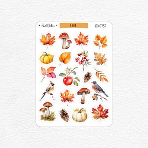 Őszi dekor matrica ív No.0737, Otthon & Életmód, Dekoráció, Halloween, Halloweeni dekoráció, Fotó, grafika, rajz, illusztráció, Papírművészet, MESKA