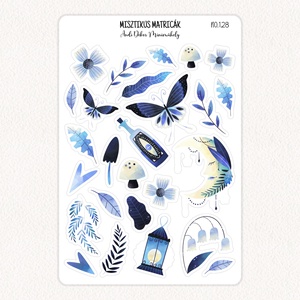 Misztikus matricák No.128, Otthon & Életmód, Papír, írószer, Matrica, matrica csomag, Fotó, grafika, rajz, illusztráció, Papírművészet, MESKA