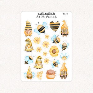 Manós matricák No.151, Otthon & Életmód, Papír, írószer, Matrica, matrica csomag, Fotó, grafika, rajz, illusztráció, Papírművészet, MESKA