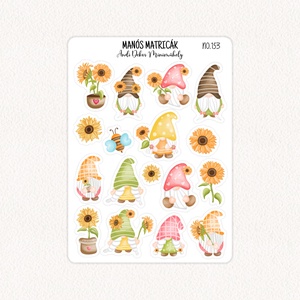 Manós matricák No.153, Otthon & Életmód, Papír, írószer, Matrica, matrica csomag, Fotó, grafika, rajz, illusztráció, Papírművészet, MESKA