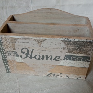 Számla tartó doboz - otthon & életmód - tárolás & rendszerezés - íróasztali tároló - Meska.hu