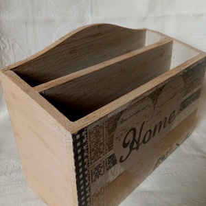 Számla tartó doboz - otthon & életmód - tárolás & rendszerezés - íróasztali tároló - Meska.hu