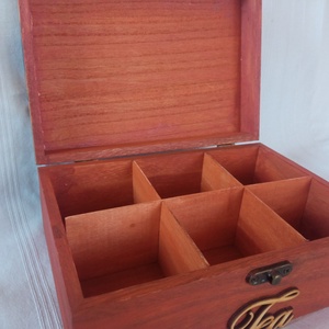 Fekete te�skanna-te�s doboz - otthon & életmód - konyhafelszerelés, tálalás - konyhai tárolás - tea & kávé tárolás - Meska.hu