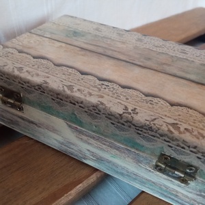 Csipkemintás aj�ndék doboz - ékszer - ékszertartó - ékszerdoboz - Meska.hu