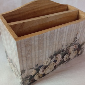 Vir�gos asztali írószertartó - otthon & életmód - tárolás & rendszerezés - íróasztali tároló - Meska.hu