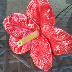 Kerámia hibiscus - Meska.hu