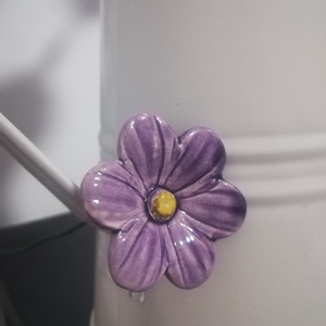 Kerámia kicsi virág - otthon & életmód - dekoráció - virágdísz és tartó - csokor & virágdísz - Meska.hu