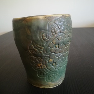 Fogkefetartó/fogmosó pohár - otthon & életmód - fürdőszoba - fogkefetartó - Meska.hu