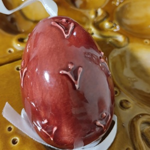 Kerámia hímes tojás  - otthon & életmód - dekoráció - asztal és polc dekoráció - asztaldísz - Meska.hu