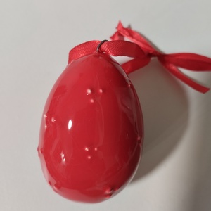 Kerámia hímes tojás , Otthon & Életmód, Dekoráció, Asztal és polc dekoráció, Asztaldísz, , MESKA