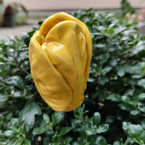 Kerámia virág, tulipán - Meska.hu