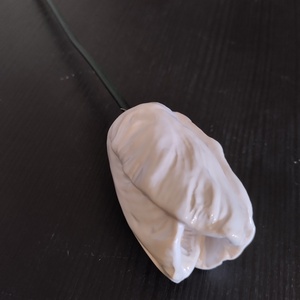 Kerámia virág, tulipán - otthon & életmód - dekoráció - virágdísz és tartó - csokor & virágdísz - Meska.hu