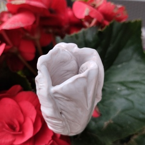 Kerámia virág, tulipán - otthon & életmód - dekoráció - virágdísz és tartó - csokor & virágdísz - Meska.hu